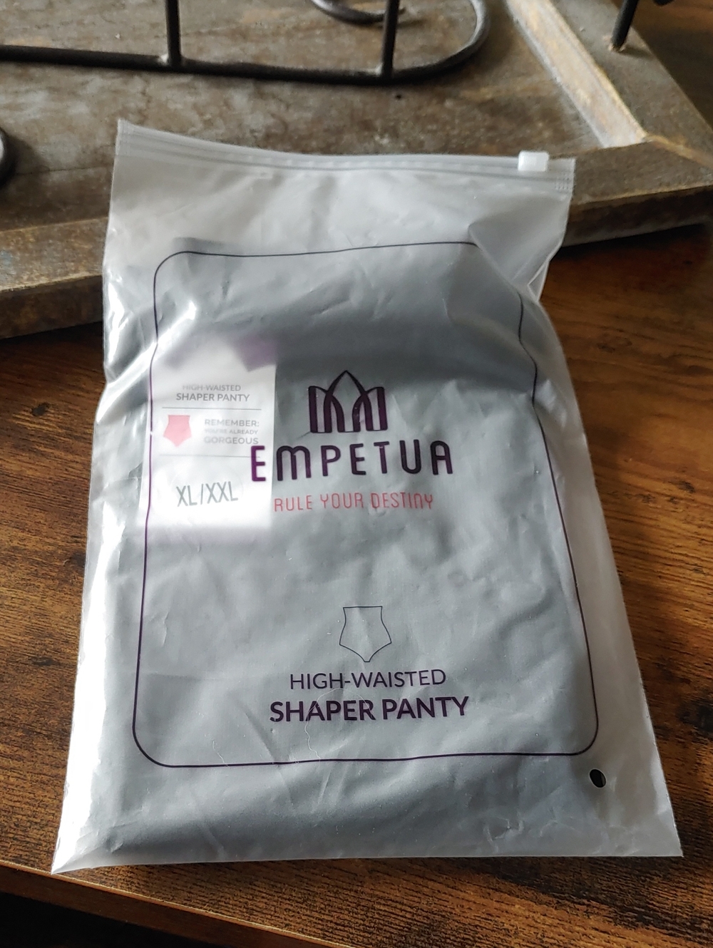 NWT Empeta/Shapermint XL/XXL Black High Waisted Shaper Panty